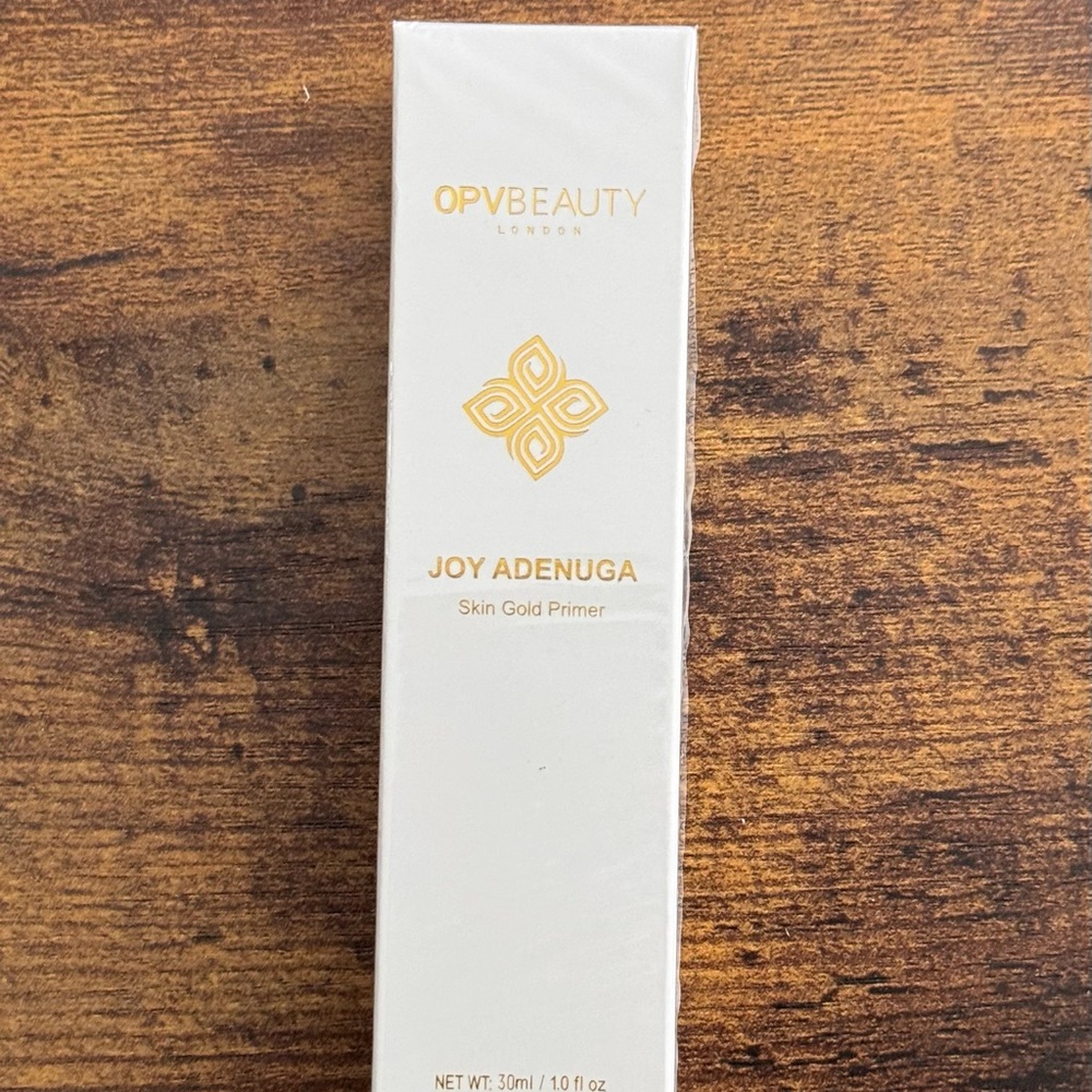 OPV Beauty Joy Adenuga Skin Gold Primer - White and Gold